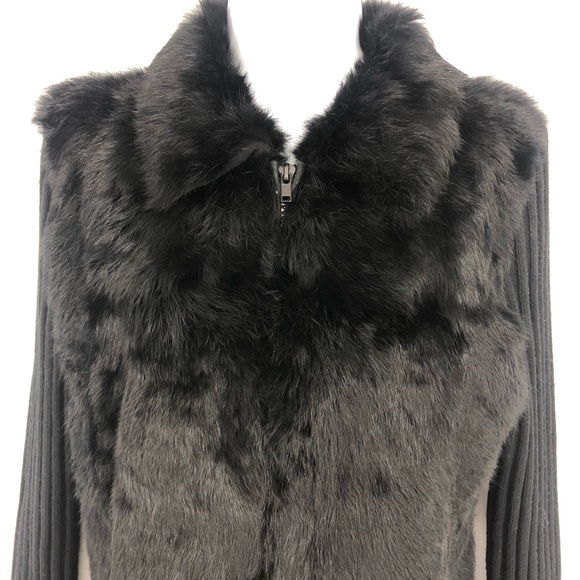 WHBM Angora Rabbit Cardigan Sweater - Picture 2 of 6